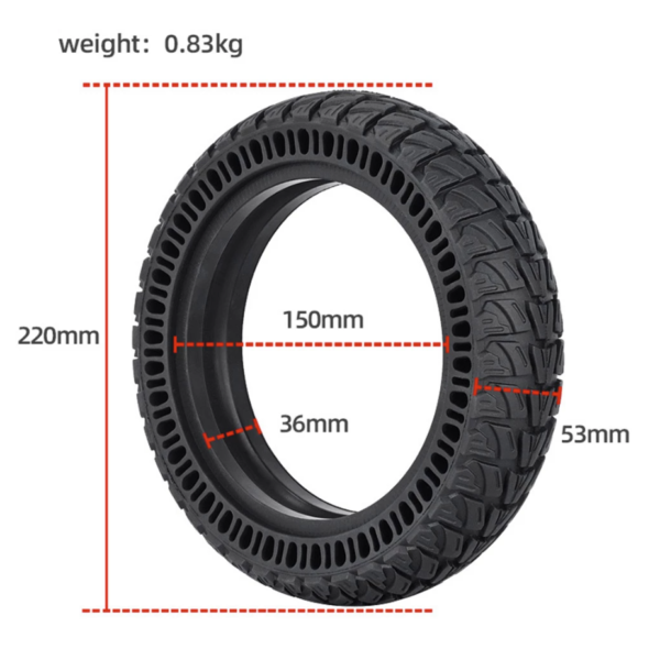 9x2 offroad medidas Maciza rueda 9x2 offroad