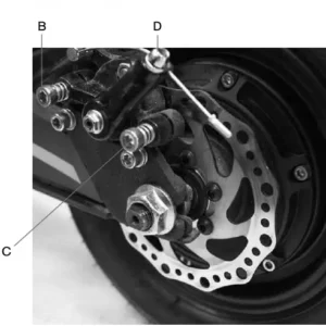 ducati scooter brake caliper