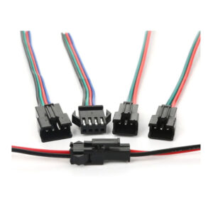 Conector con cable SM macho y hembra – pack de 5 pares