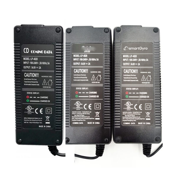 Cargador-48V2A-conector-GX16 Cargador-48V2A-conector-GX16