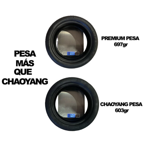 rueda 10x2,7 tubeless premium
